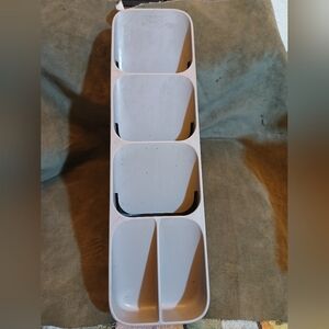 Joseph Joseph Drawerstore Gray Compact Cutlery Organizer Kitchen Drawer Tray.